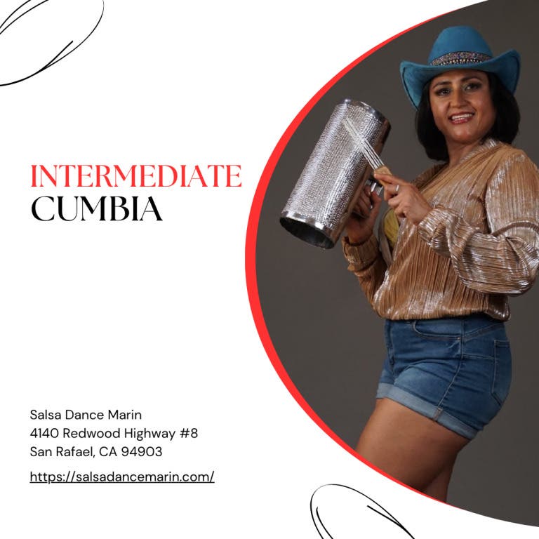 4-Week Intermediate Cumbia with Mireille: SEPTEMBER 29 – OCTOBER 20