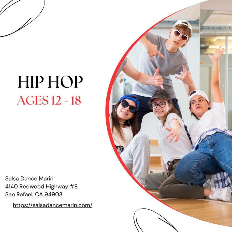 Hip Hop Teens Class, ages 12-18