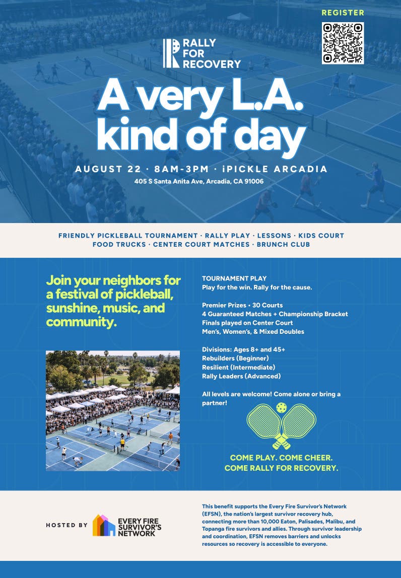 Rally for Recovery: Pickleball for a Purpose 🏓