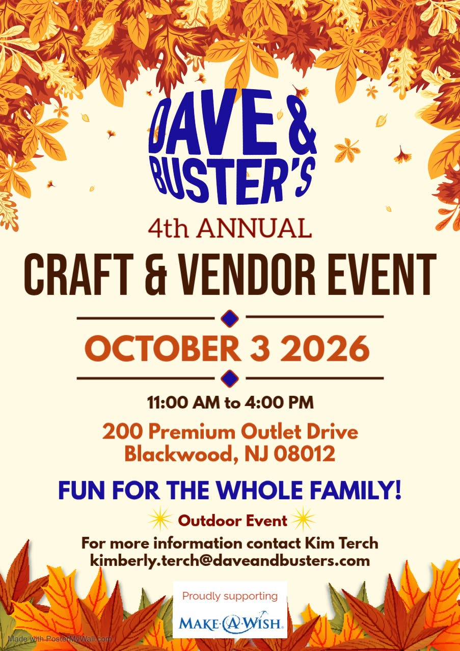 4th Annual Craft & Vendor Event