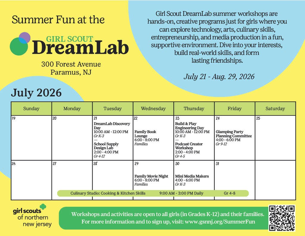 Summer Fun at the Girl Scout DreamLab