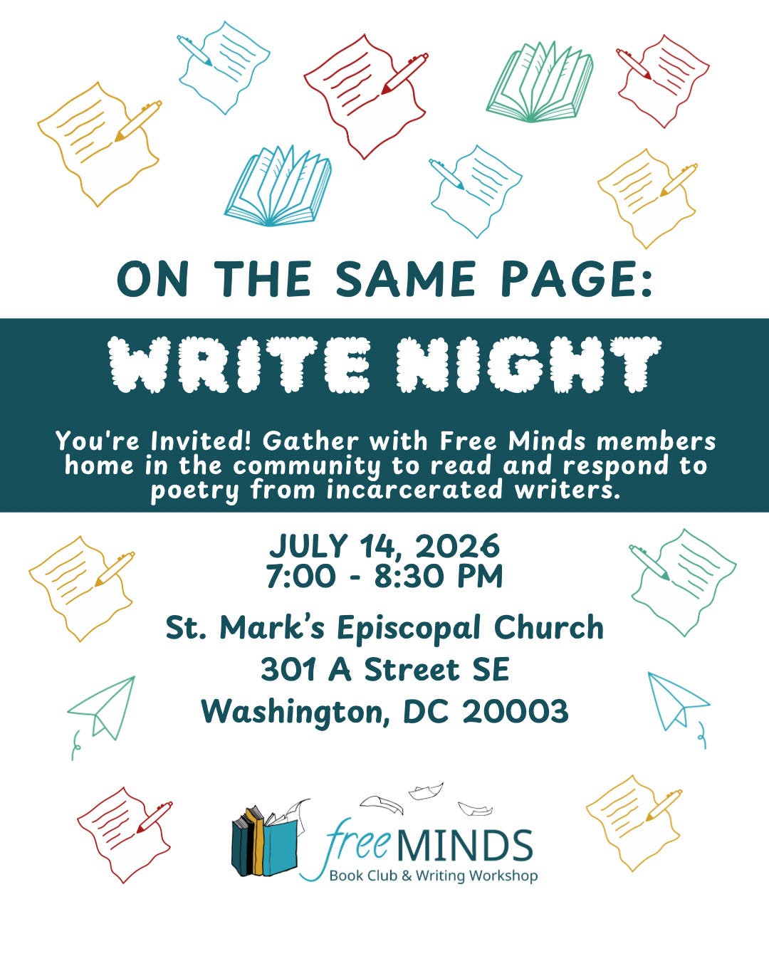 On the Same Page: Write Night