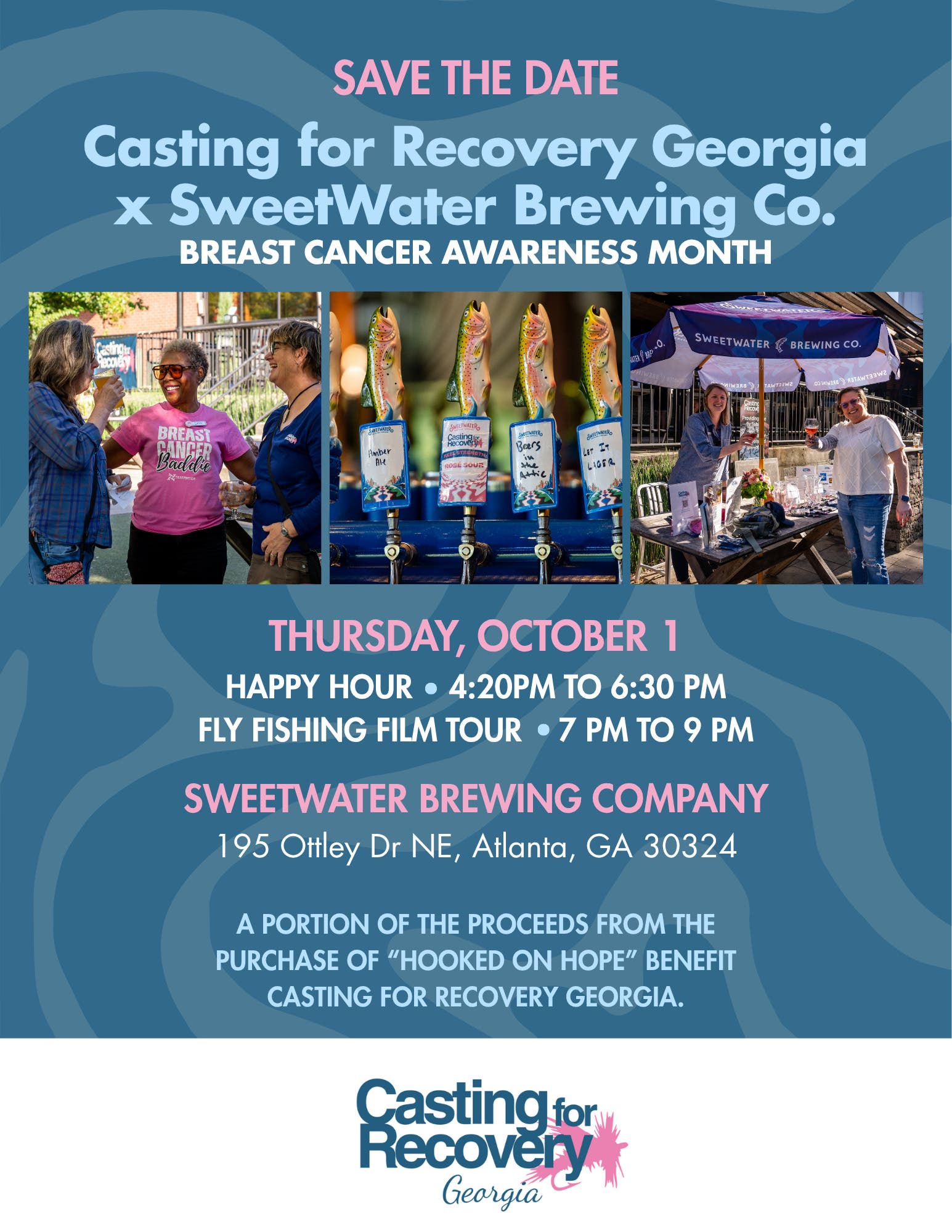 Breast Cancer Survivors, Fly Fishing & a New Brew Come Together for a Cause