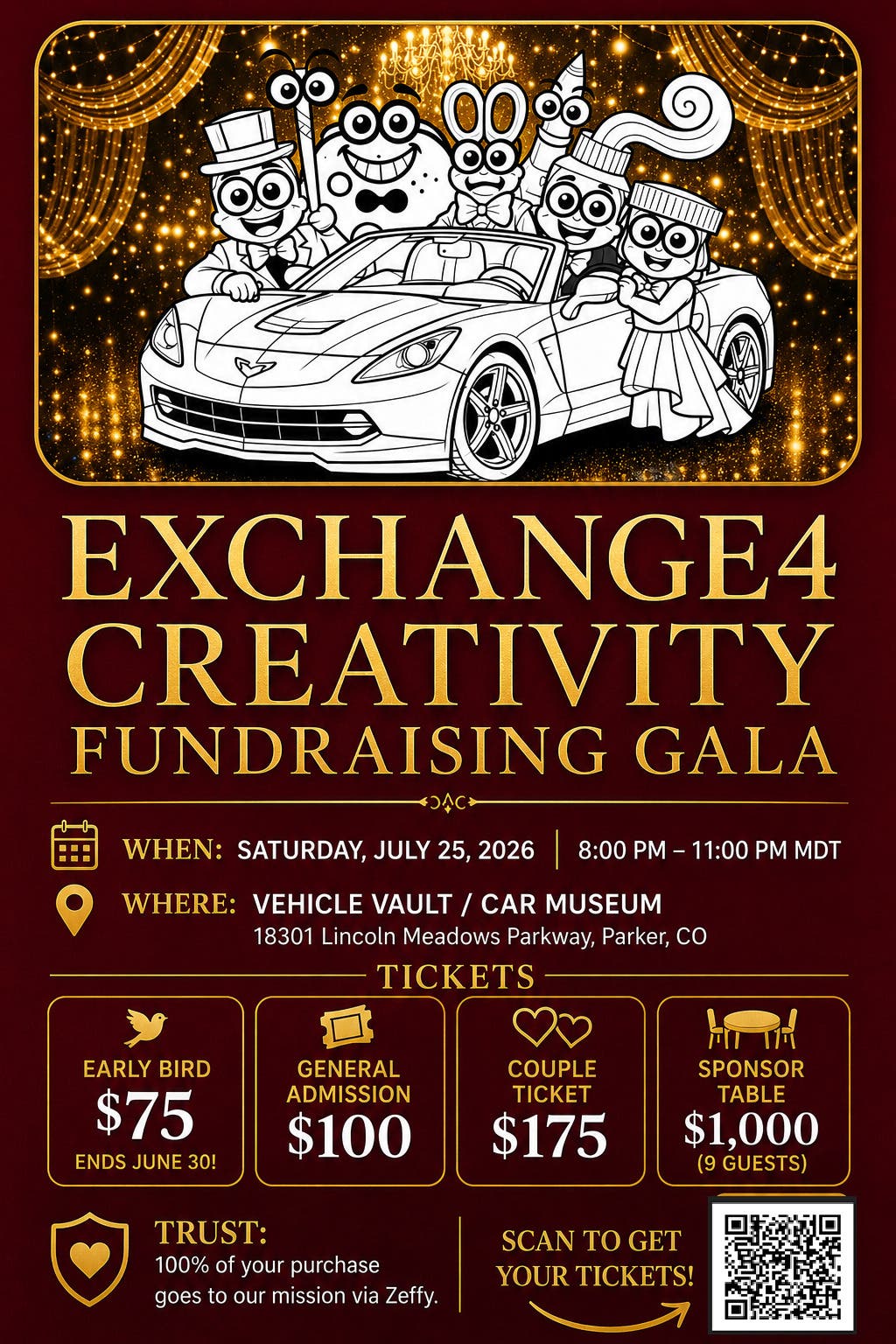 Exchange4 Creativity Fundraising Gala