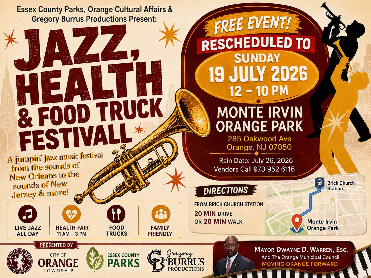 2026 Jazz, Health & Food Truck Festival