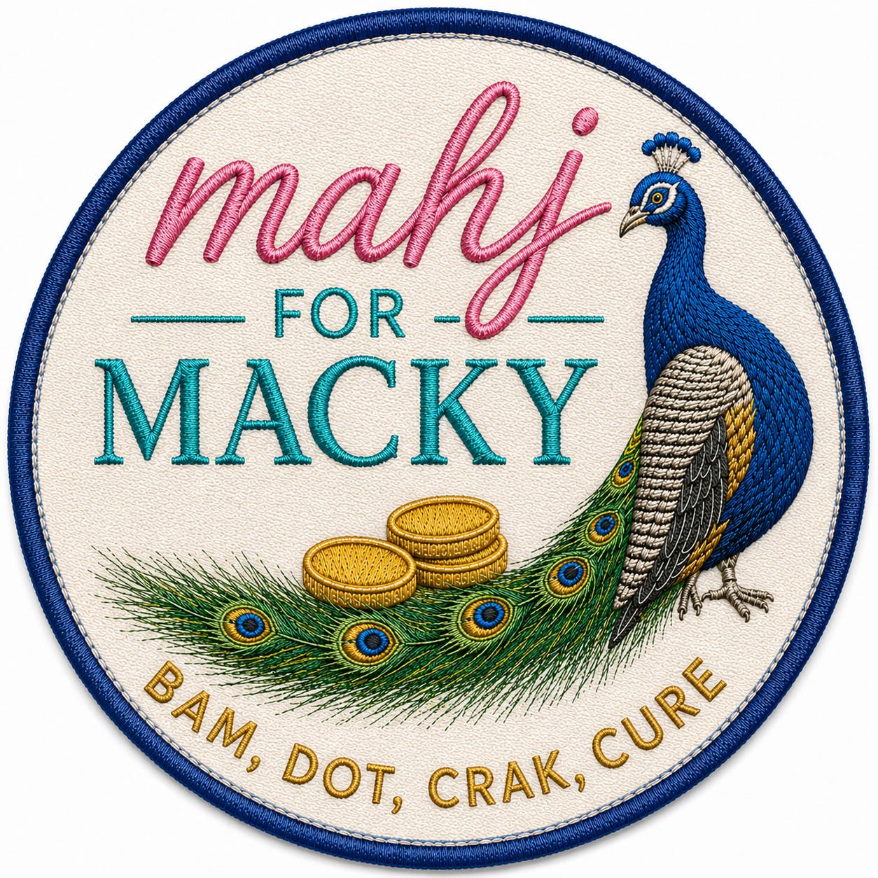 Mahj for Macky: Bam. Dot. Crack. Cure!