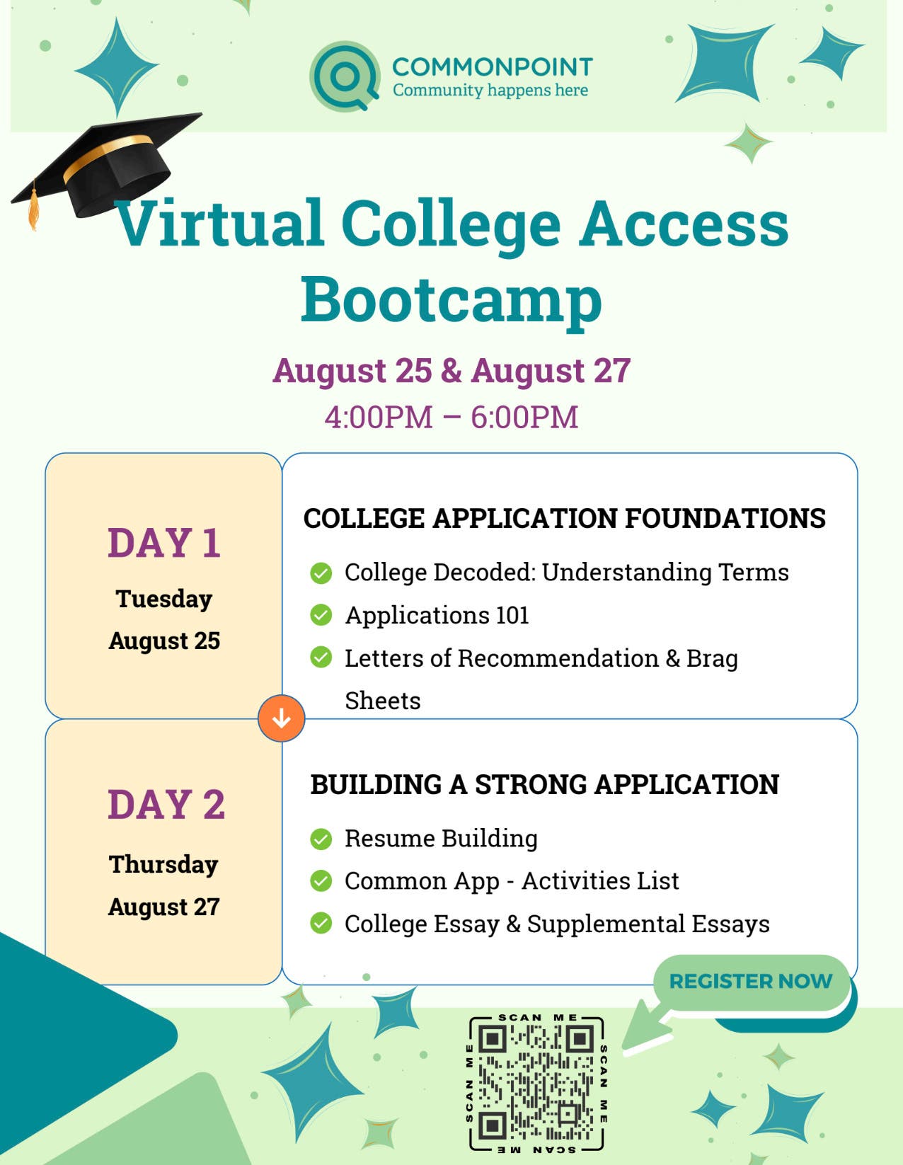 Virtual College Access Bootcamp