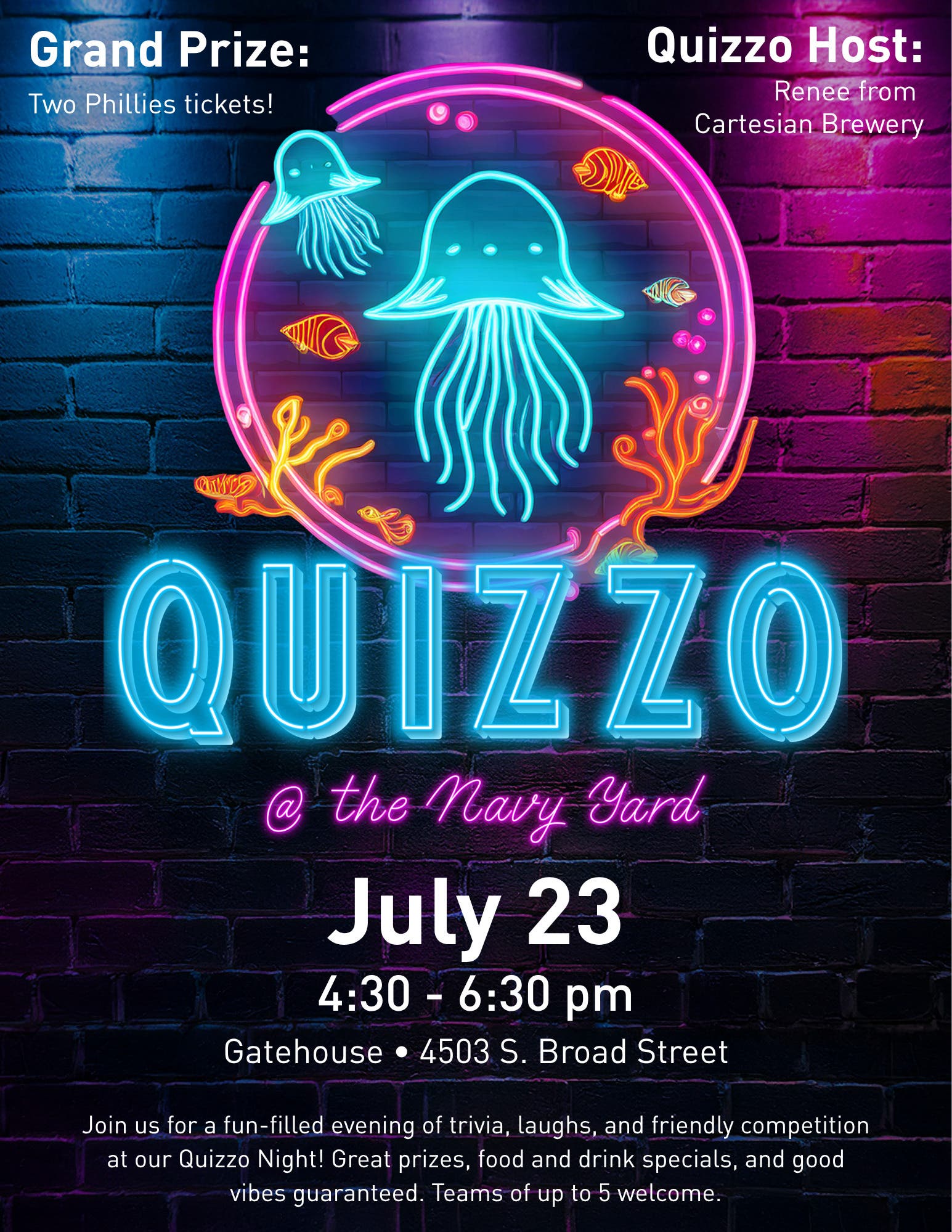 Quizzo Night at the Navy Yard