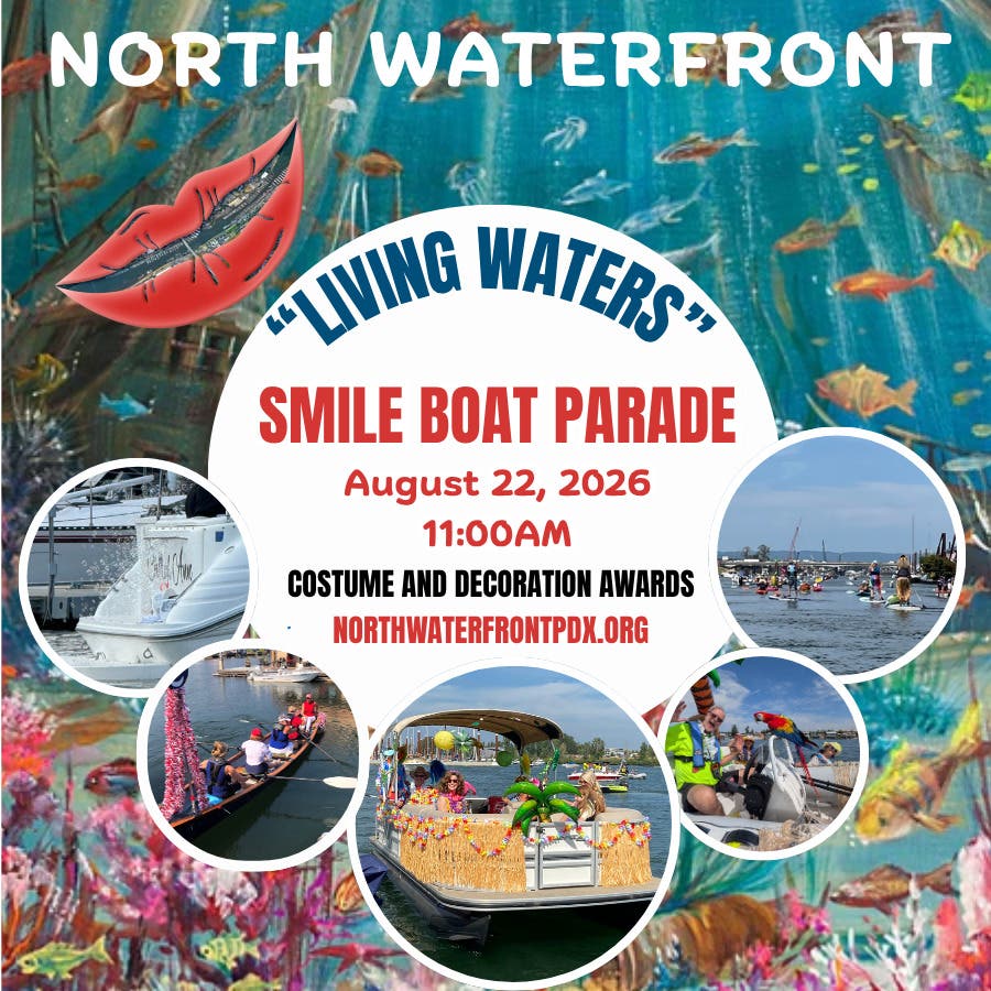 Smile Boat Parade, North Waterfront PDX