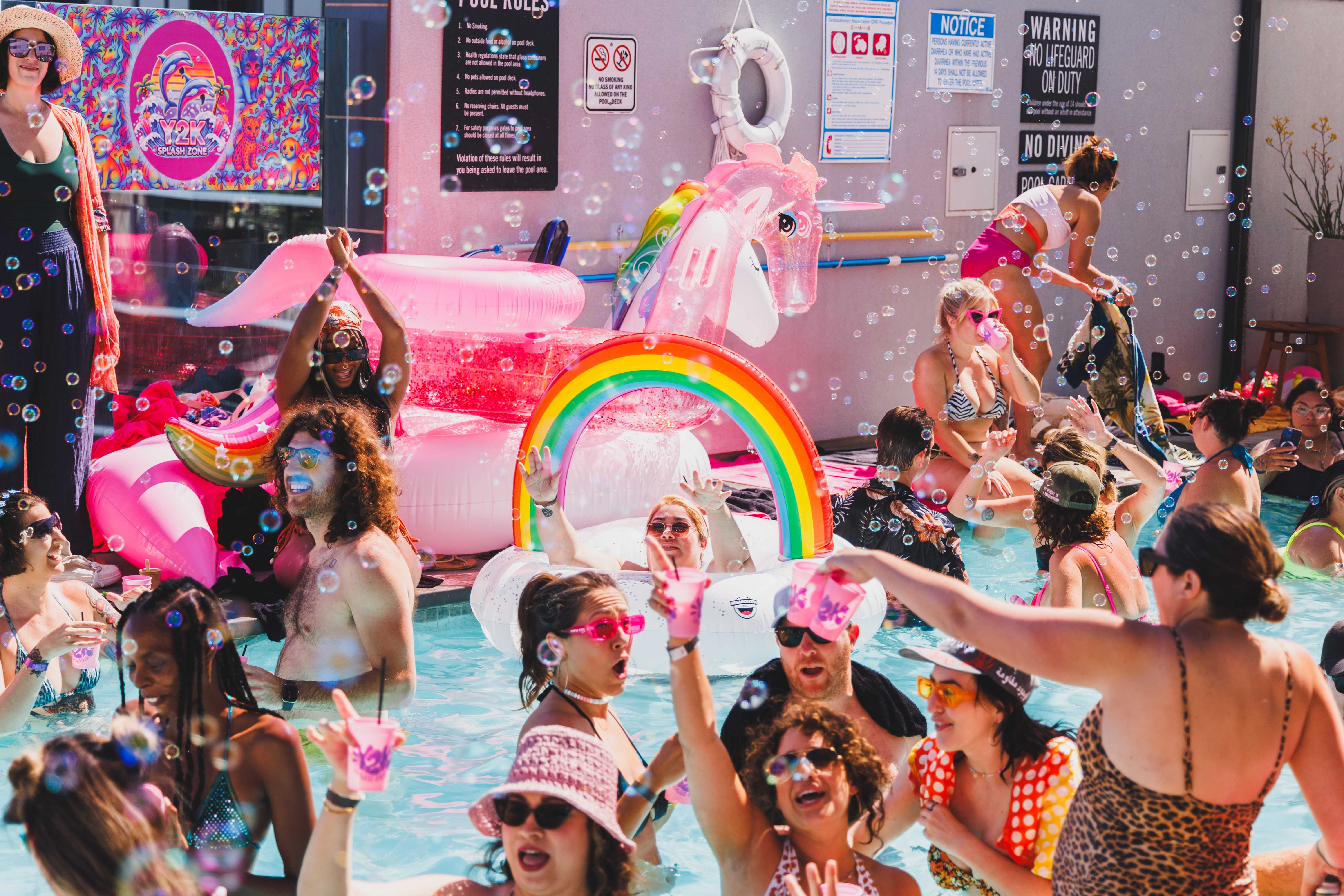 Y2K Splash Zone Pool Party