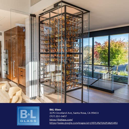 Custom Glass Wine Cellars Are Turning Up in Santa Rosa, CA Homes This Fall