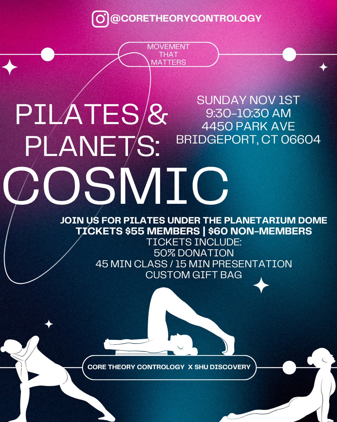 Pilates & Planets: Cosmic