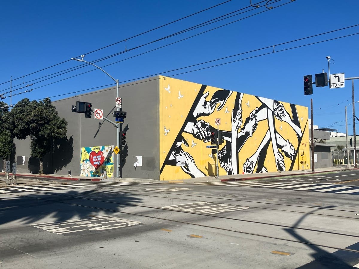 The existing commercial building at 700 Colorado Ave. in Santa Monica, where a developer has filed preliminary plans for a new apartment project.