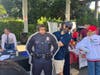 All manner of fun police-related activities were available for kids and their parents