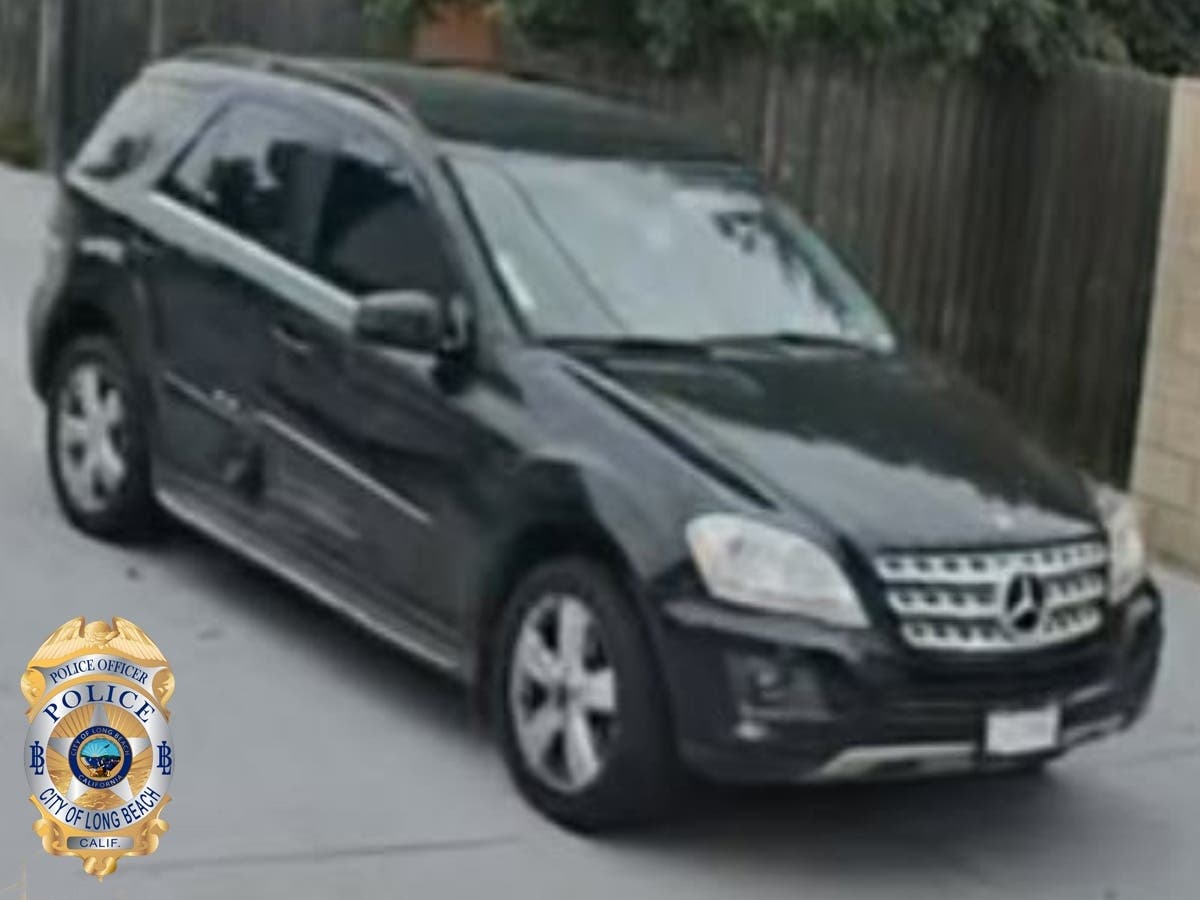 LBPD identified this Mercedes ML 350 as the vehicle used in the July 12 armed robbery.