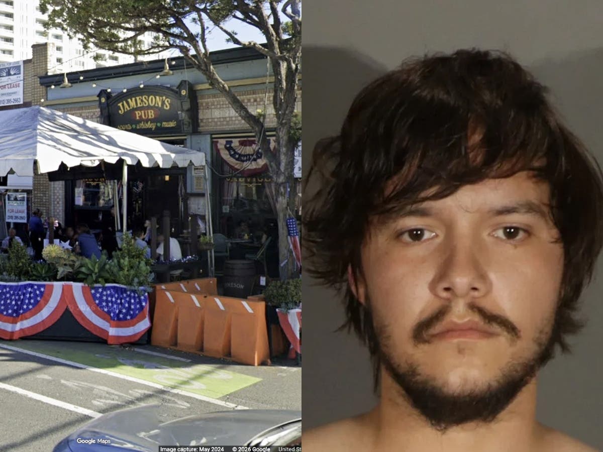 Leonard Hector Korpie, right, is suing the City of Santa Monica, Los Angeles County and the State of California after charges against him in the 2024 death of Jameson's Pub manager Jaysent Clark were dismissed.