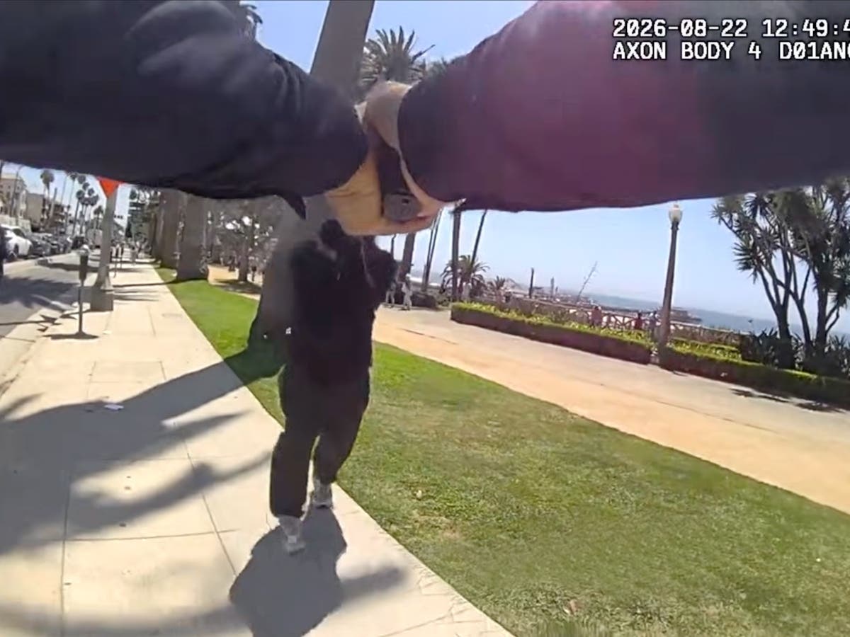 Bodycam Shows Man Advancing With Knife Before Fatal Santa Monica Police Shooting: Video