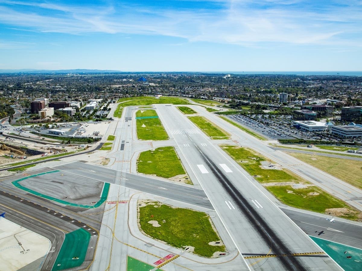 Long Beach Airport's airfield. The City Council approved a construction contract worth up to $24.2 million to realign and reconstruct Taxiway F.