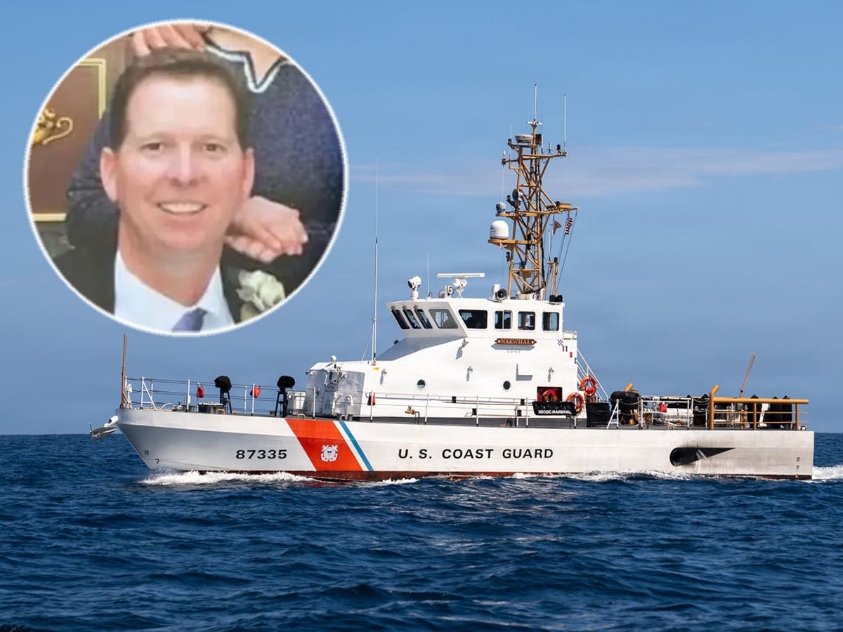 Thomas Gigler, 56, remained missing after the U.S. Coast Guard and other vessels searched more than 1,700 square miles of the Pacific Ocean.