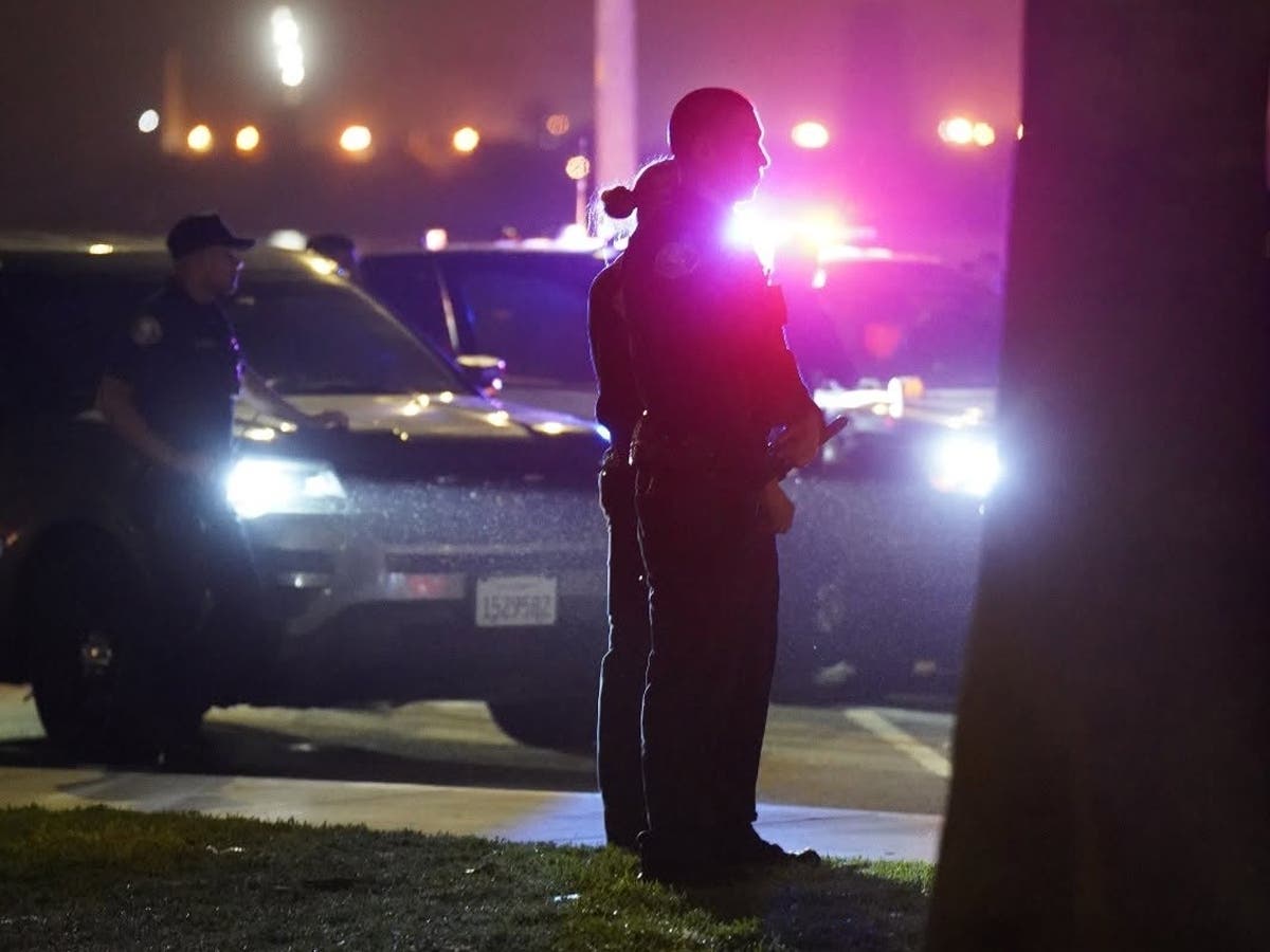 Two teenagers were hospitalized after they were shot Saturday night on Lemon Avenue in Long Beach, less than three weeks after another teen was wounded in a shooting on the same block.