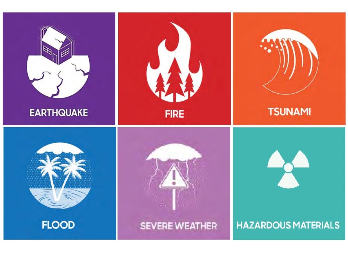 Santa Monica's hazard planning addresses threats including earthquakes, wildfires, tsunamis, flooding, severe weather and hazardous materials.