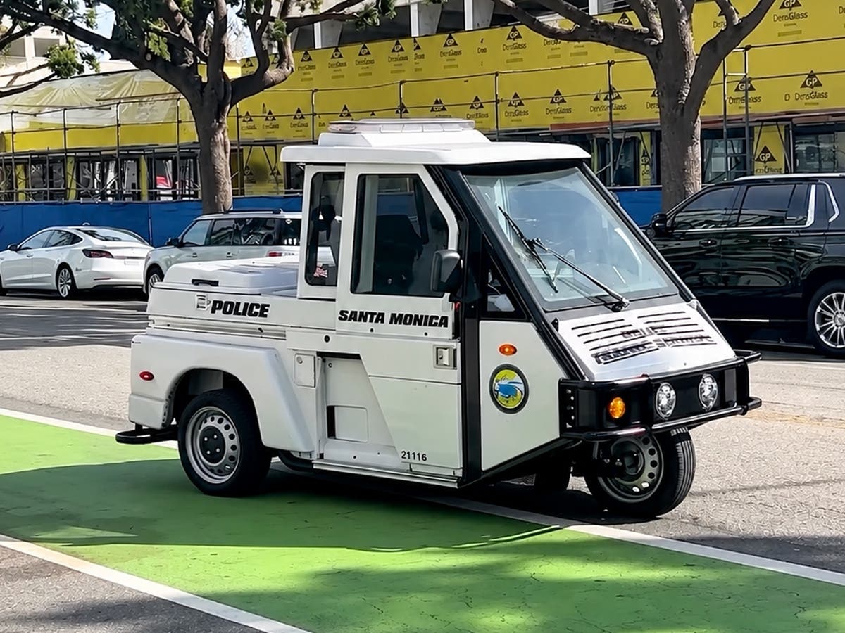 A Santa Monica parking enforcement vehicle. The city has approved a $700,000 license plate recognition system to improve parking enforcement and support police investigations.