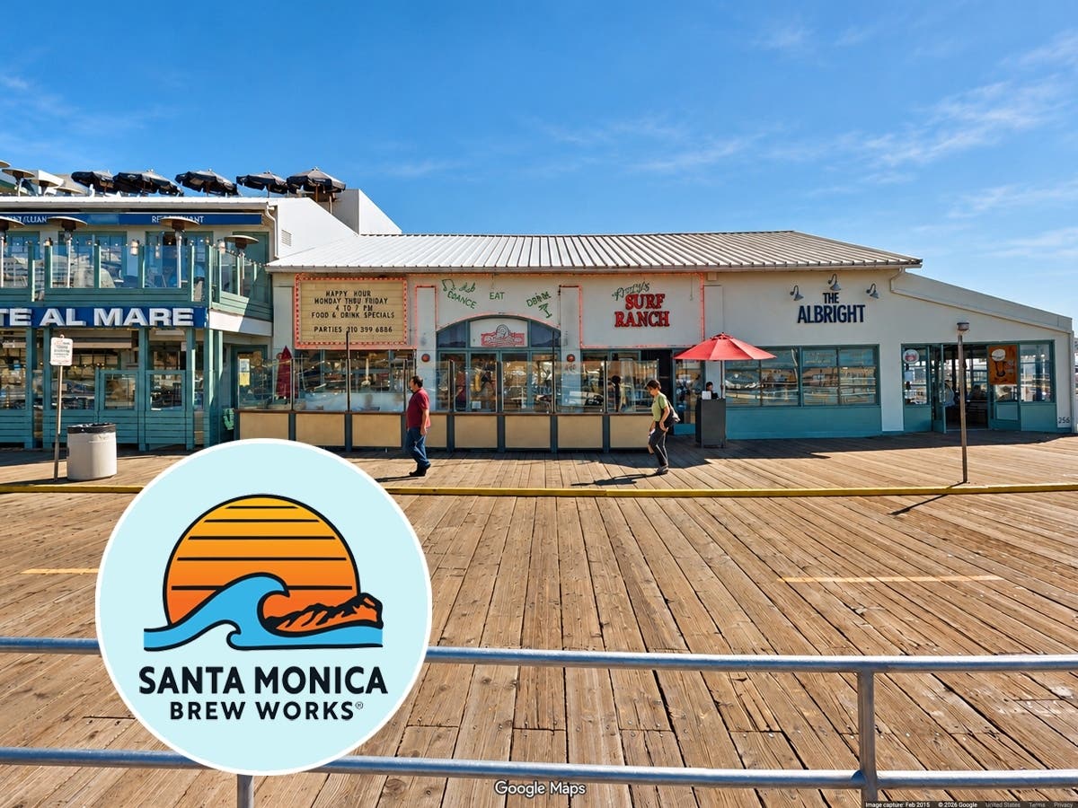 The former Rusty's Surf Ranch restaurant at 256 Santa Monica Pier, where Santa Monica Brew Works plans to open a surf-inspired restaurant and live music venue.