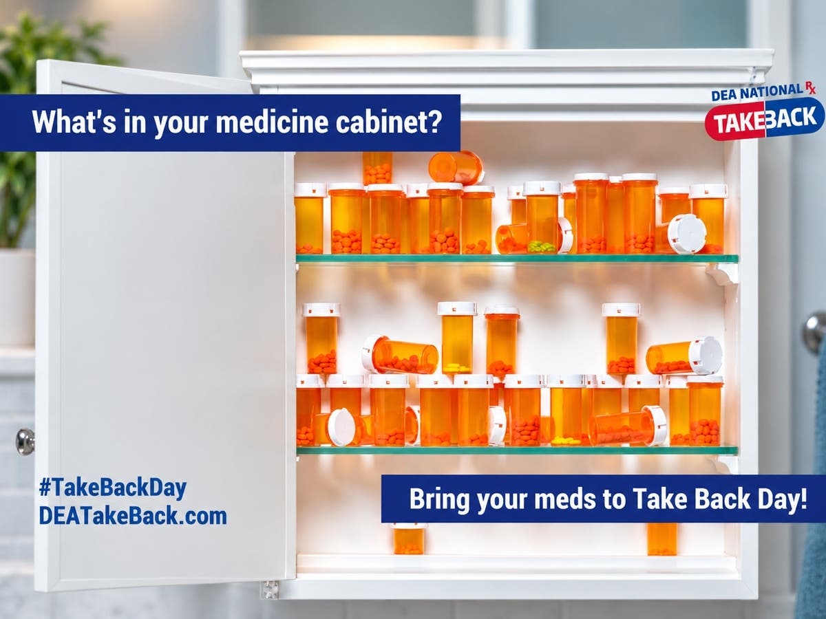 The Santa Monica Police Department will collect unwanted prescription medications Saturday, Oct. 24, from 10 a.m. to 2 p.m. at 333 Olympic Drive.