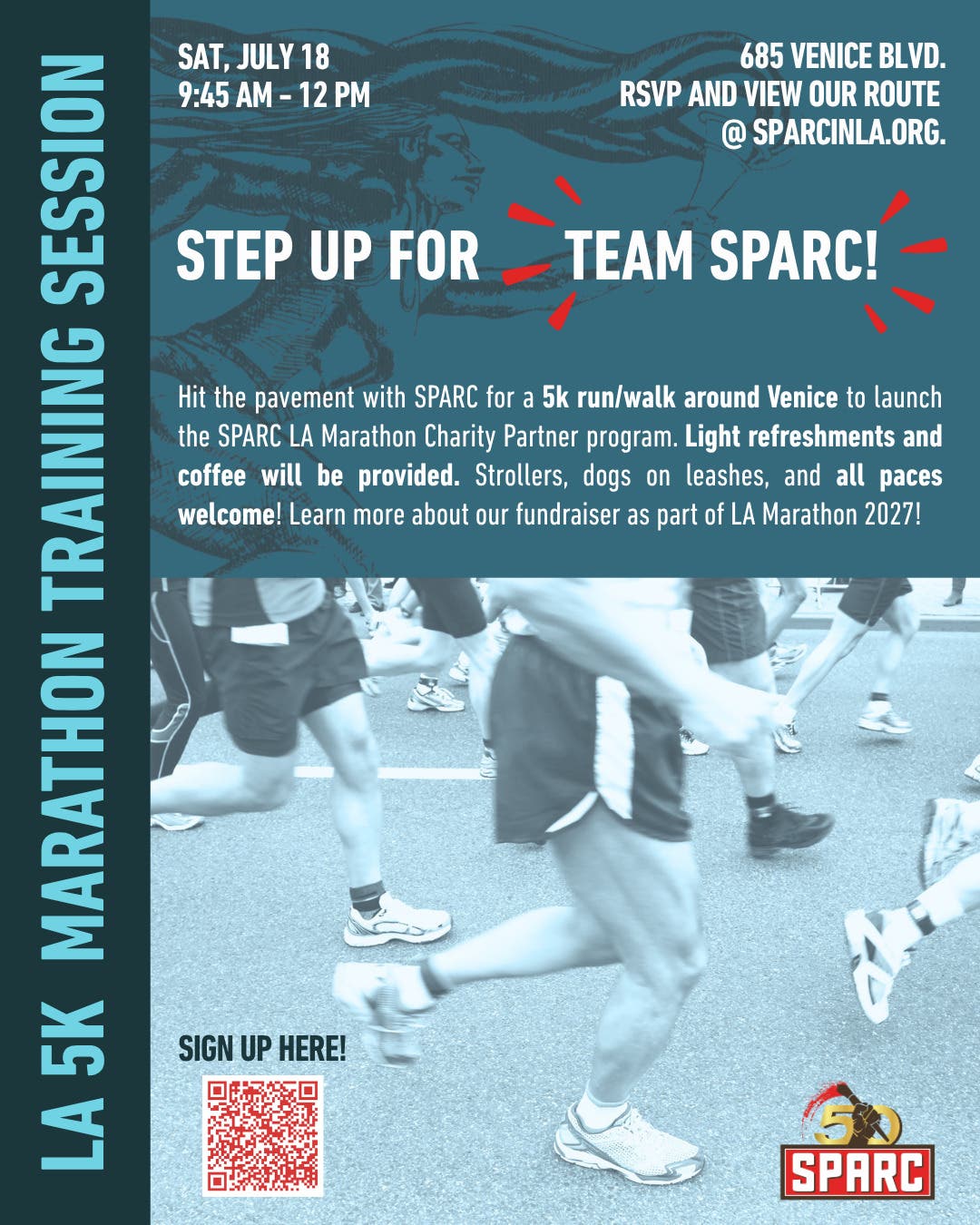 SPARC 5K walk/run