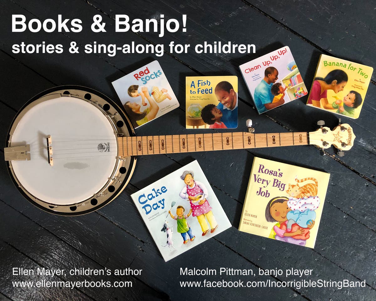 Books and Banjo: Ellen Mayer and Malcolm Pittman