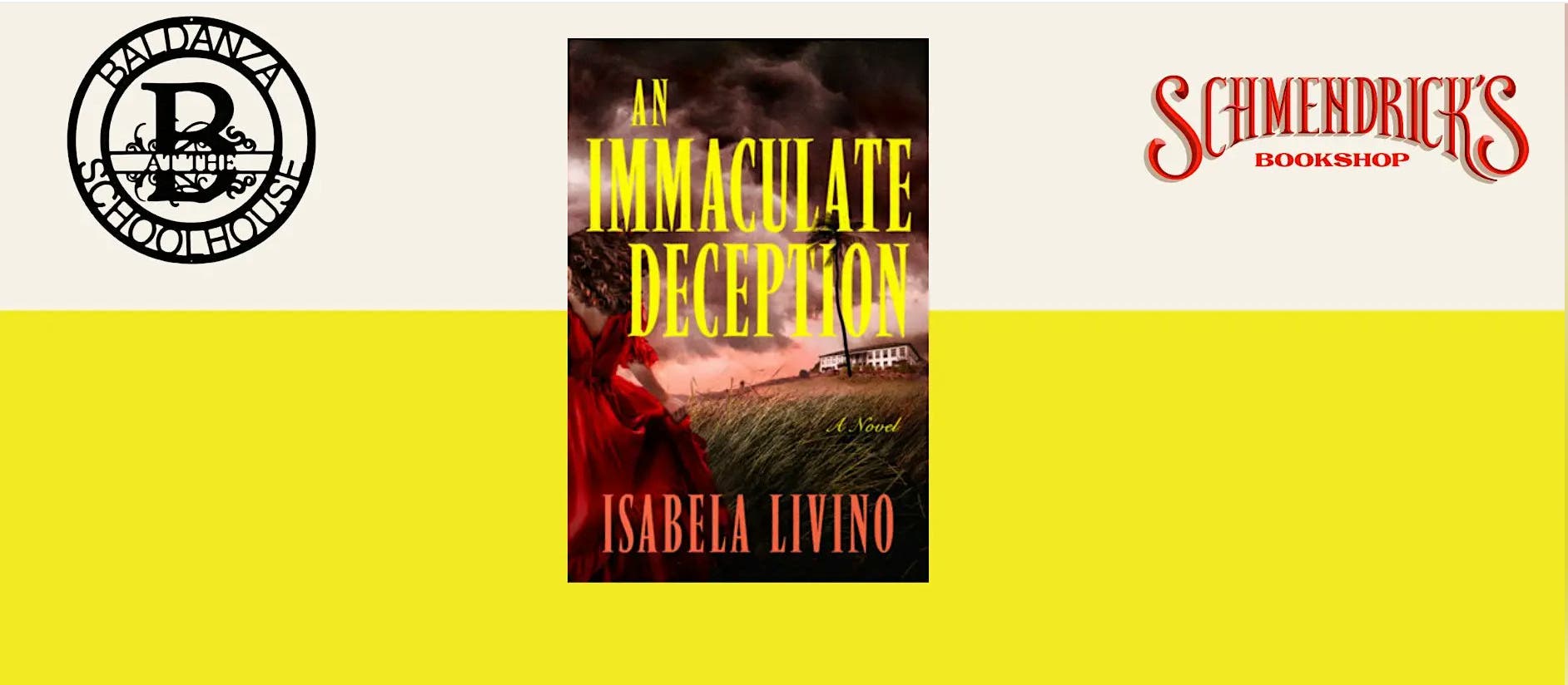 Author Talk + Dinner with Isabela Livino