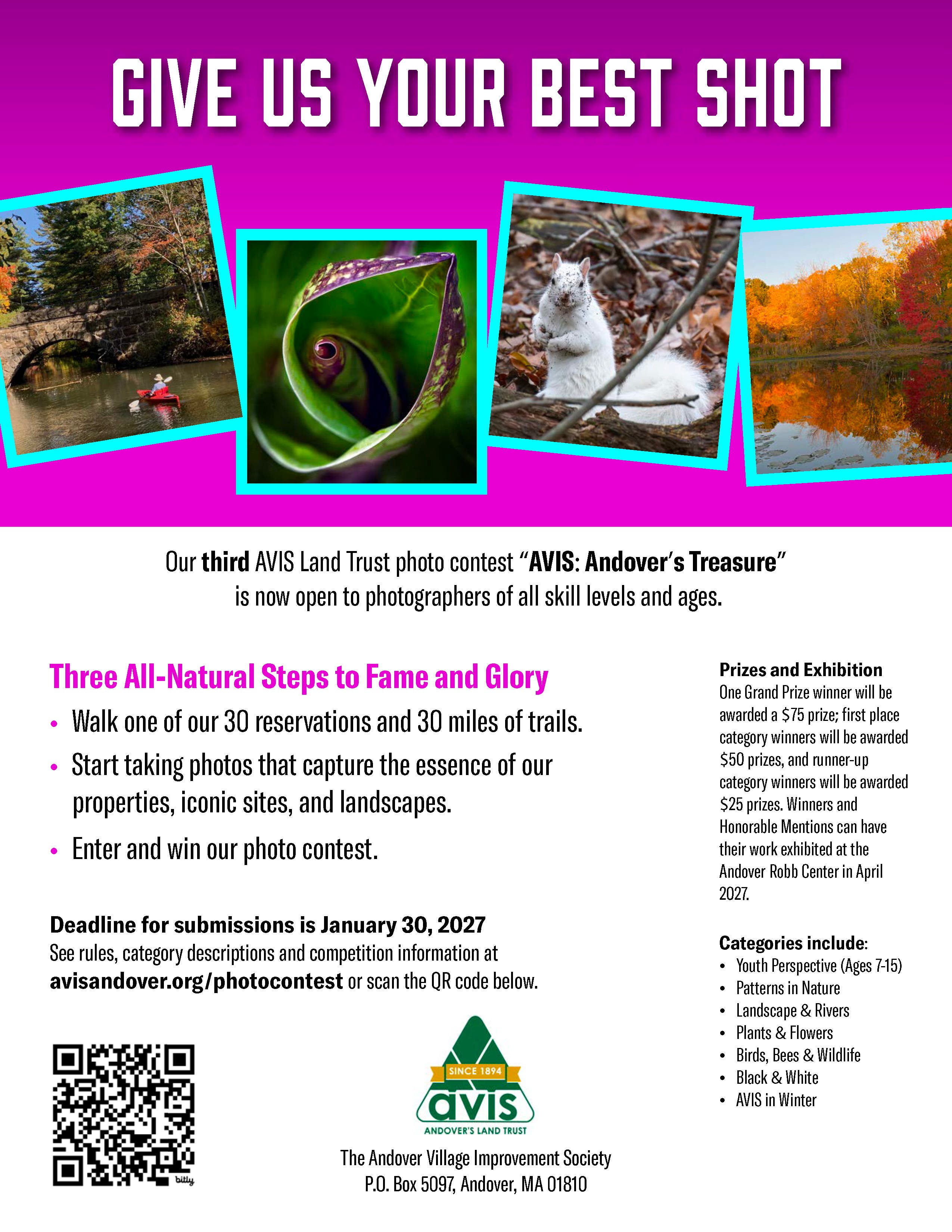 AVIS: Andover's Treasure Photo Competition
