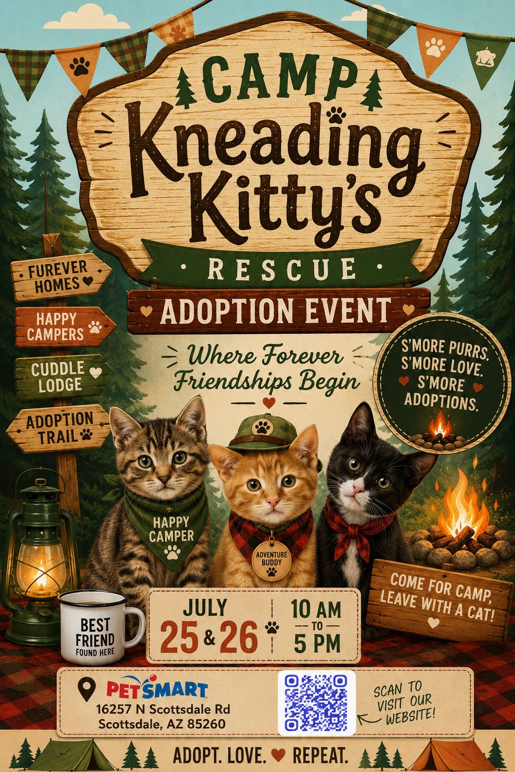 Kneading Kitty's Rescue Adoption Event
