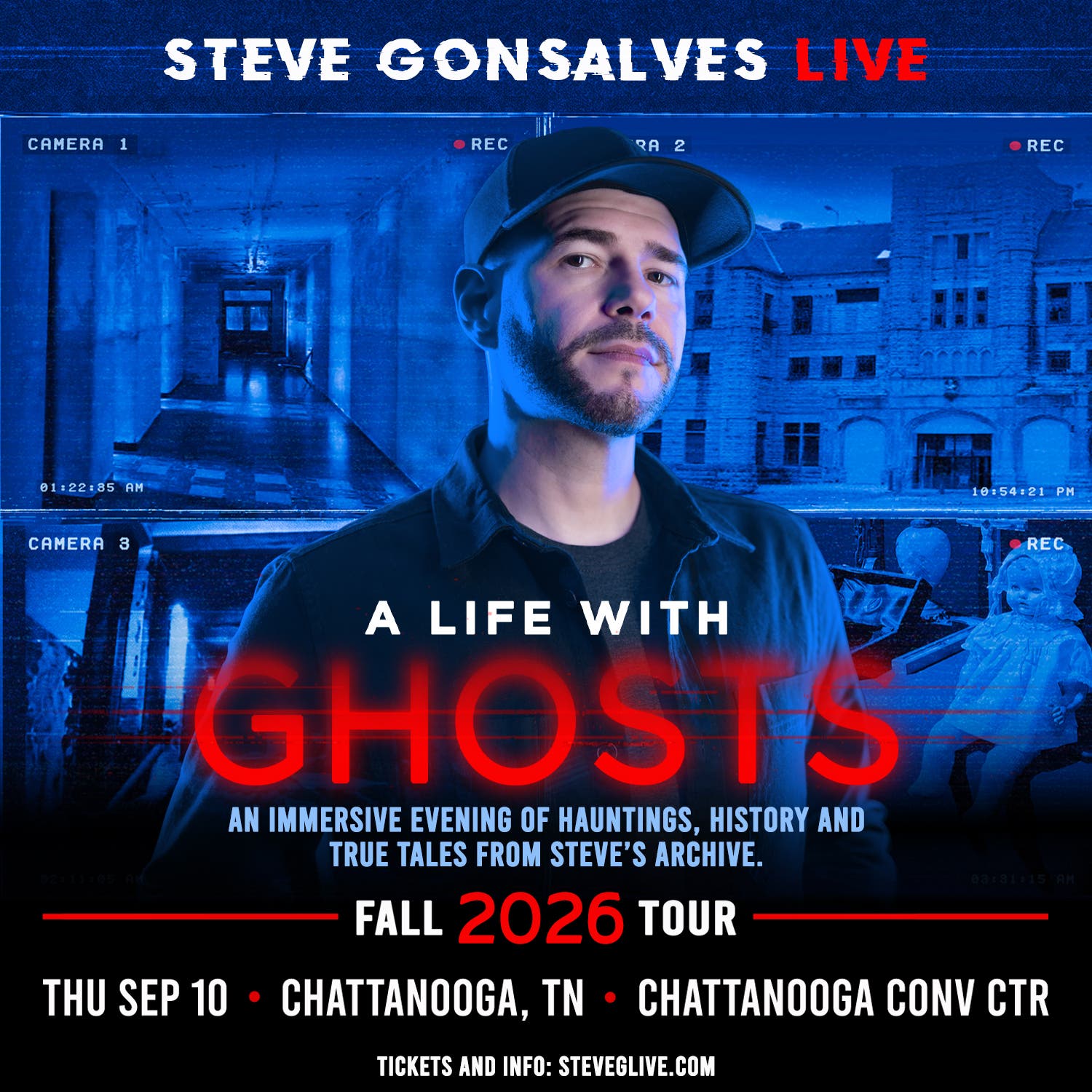Steve Gonsalves Live from Ghost Hunters: A Life With Ghosts