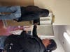 Installation of new dispensers with the help of volunteers 