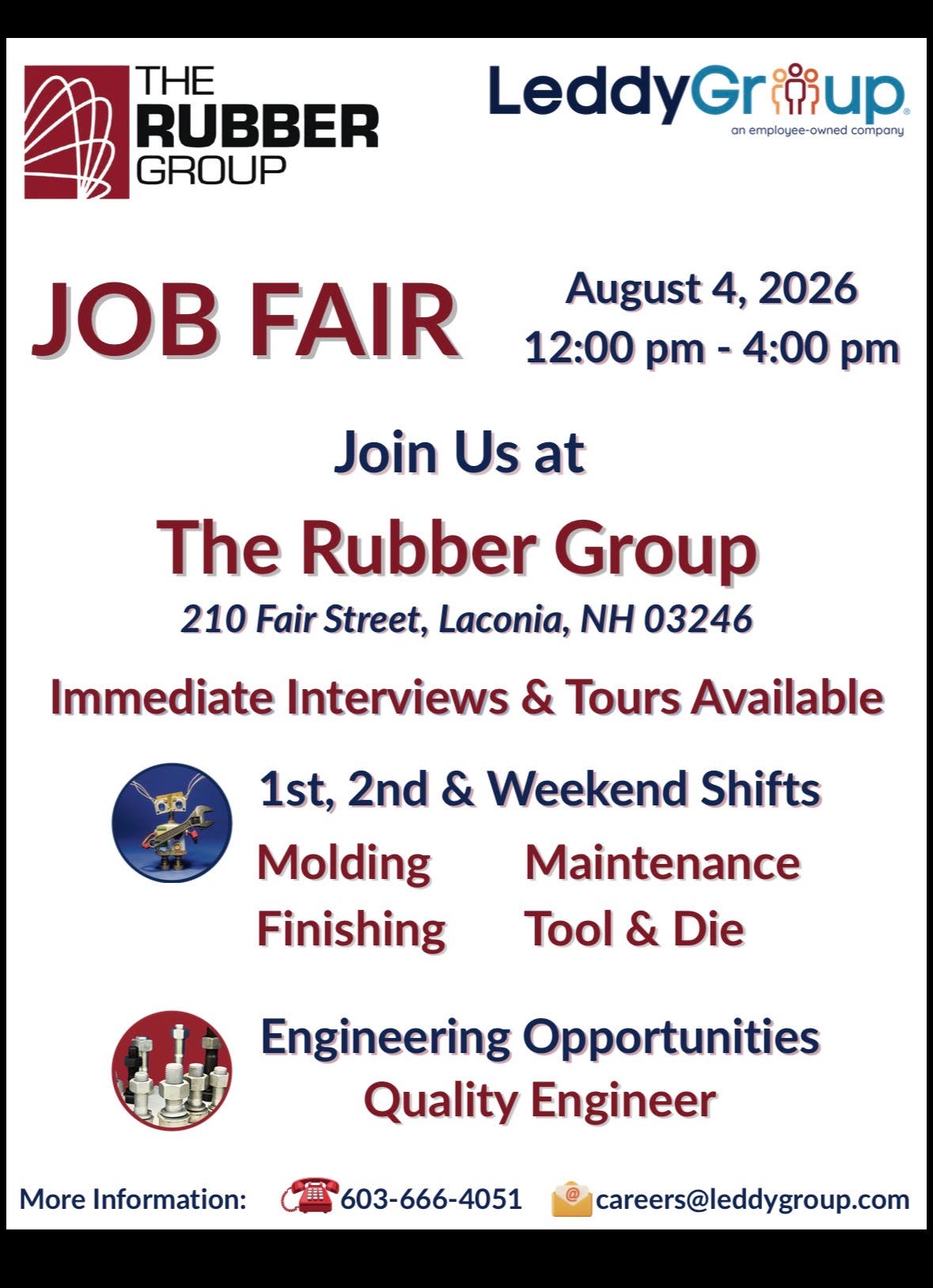 Manufacturing Hiring Event