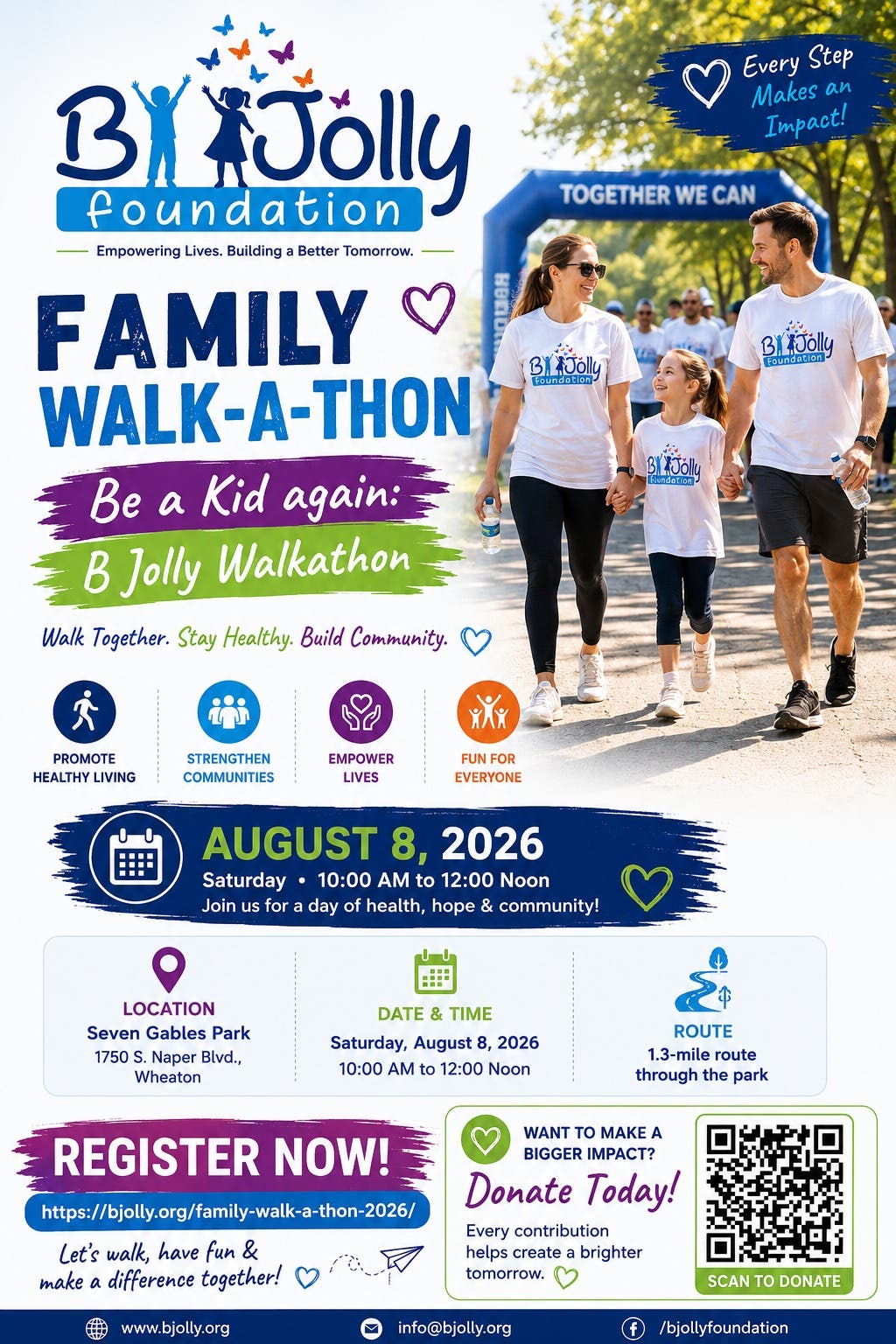B Jolly Family Walk-A-Thon