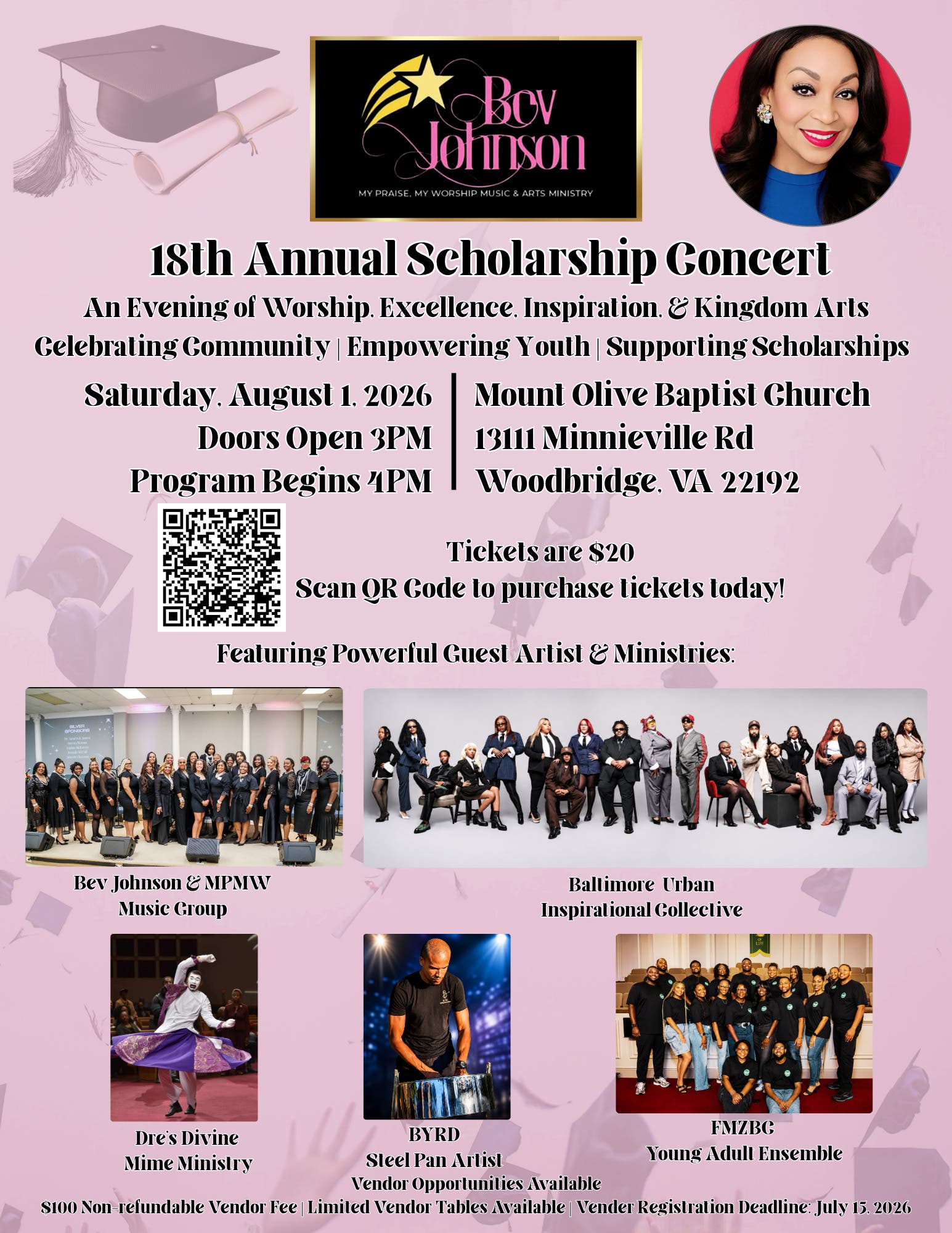 Bev Johnson 18th Annual Scholarship Concert