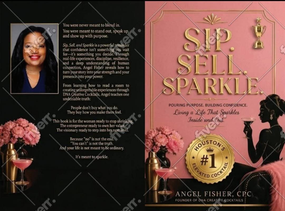 Sip Sell Sparkle Book Signing for Angel Fisher