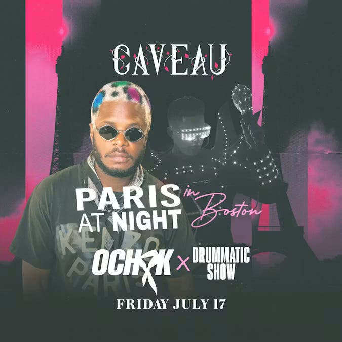 Paris at Night with @ochokmusic takes over Caveau