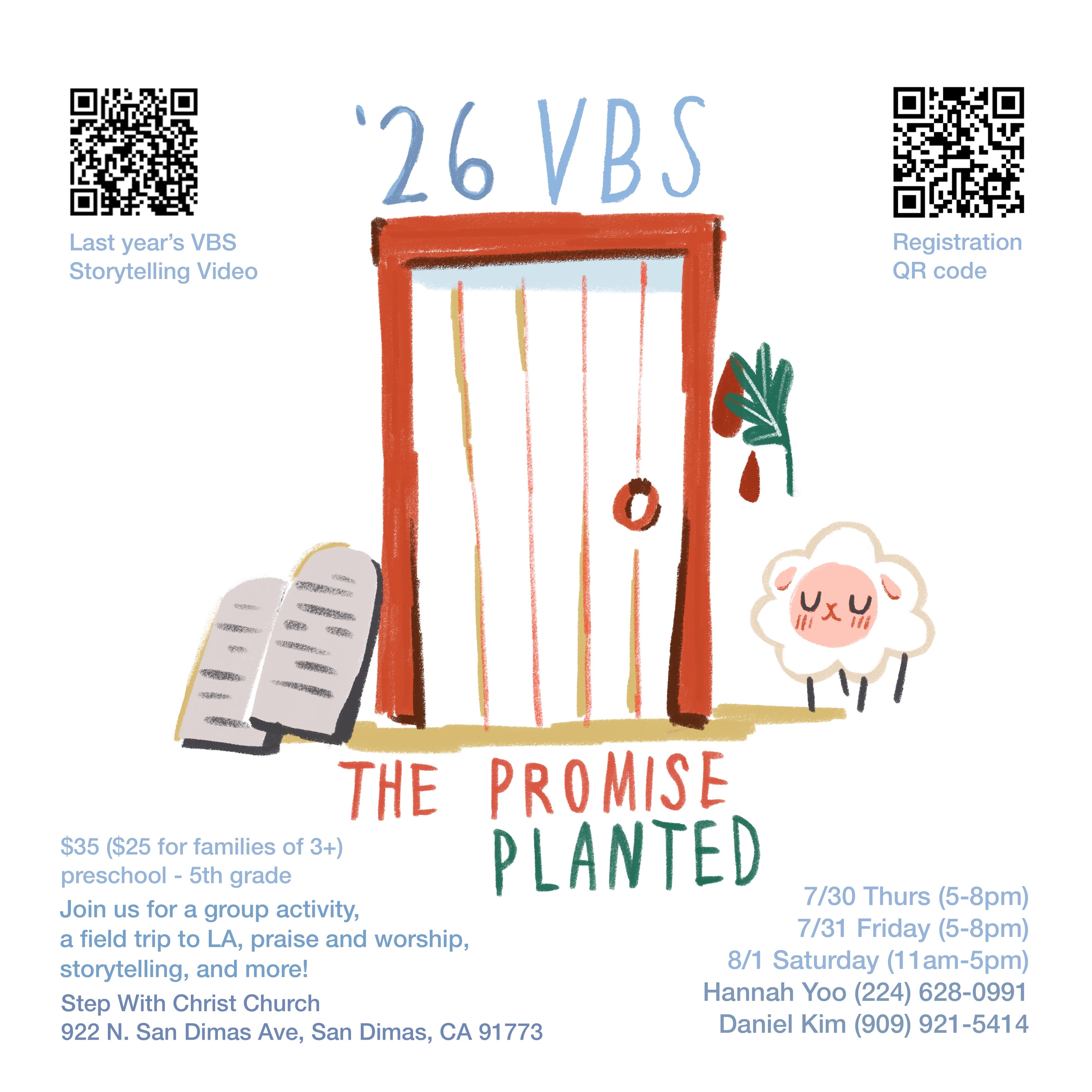 Vacation Bible School 2026