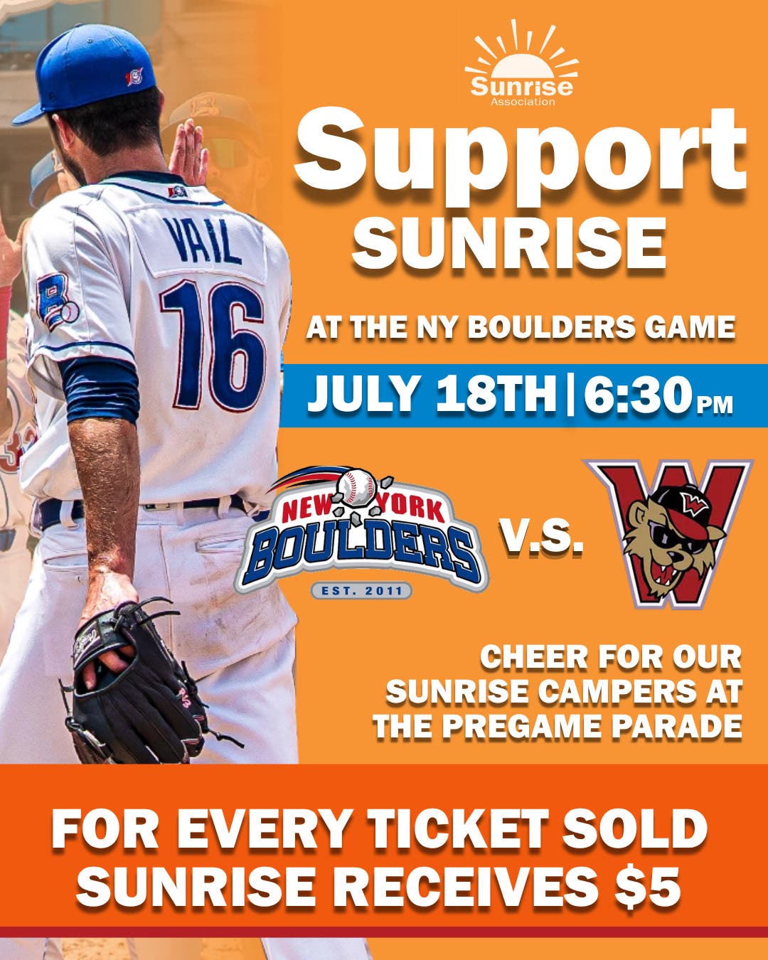 Support Sunrise-free camp for children with cancer 