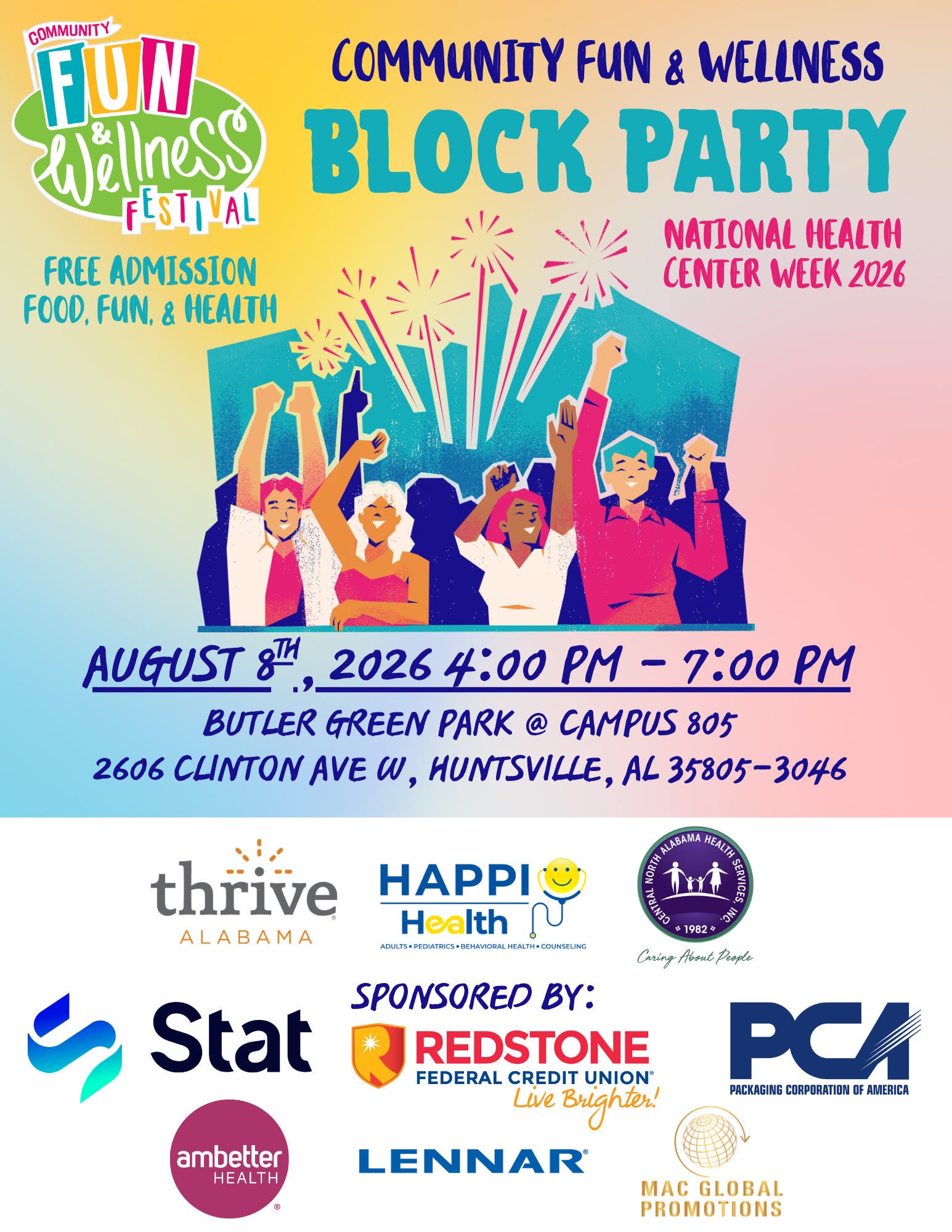 Community Fun & Wellness Block Party