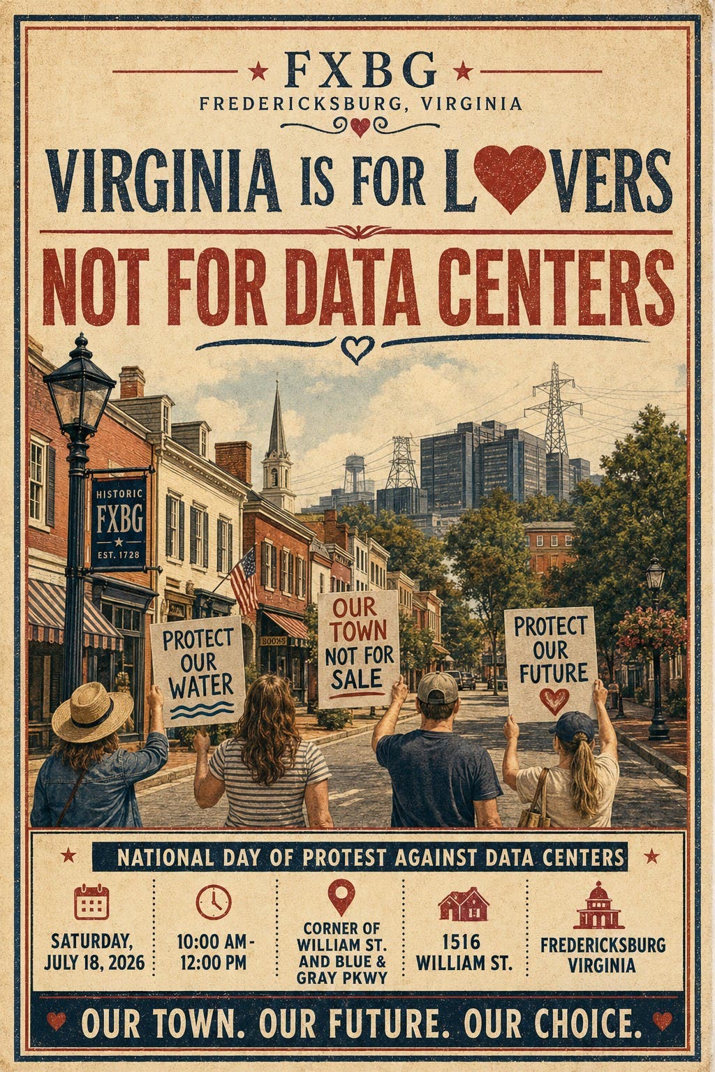 National Day of Protest Against Data Centers