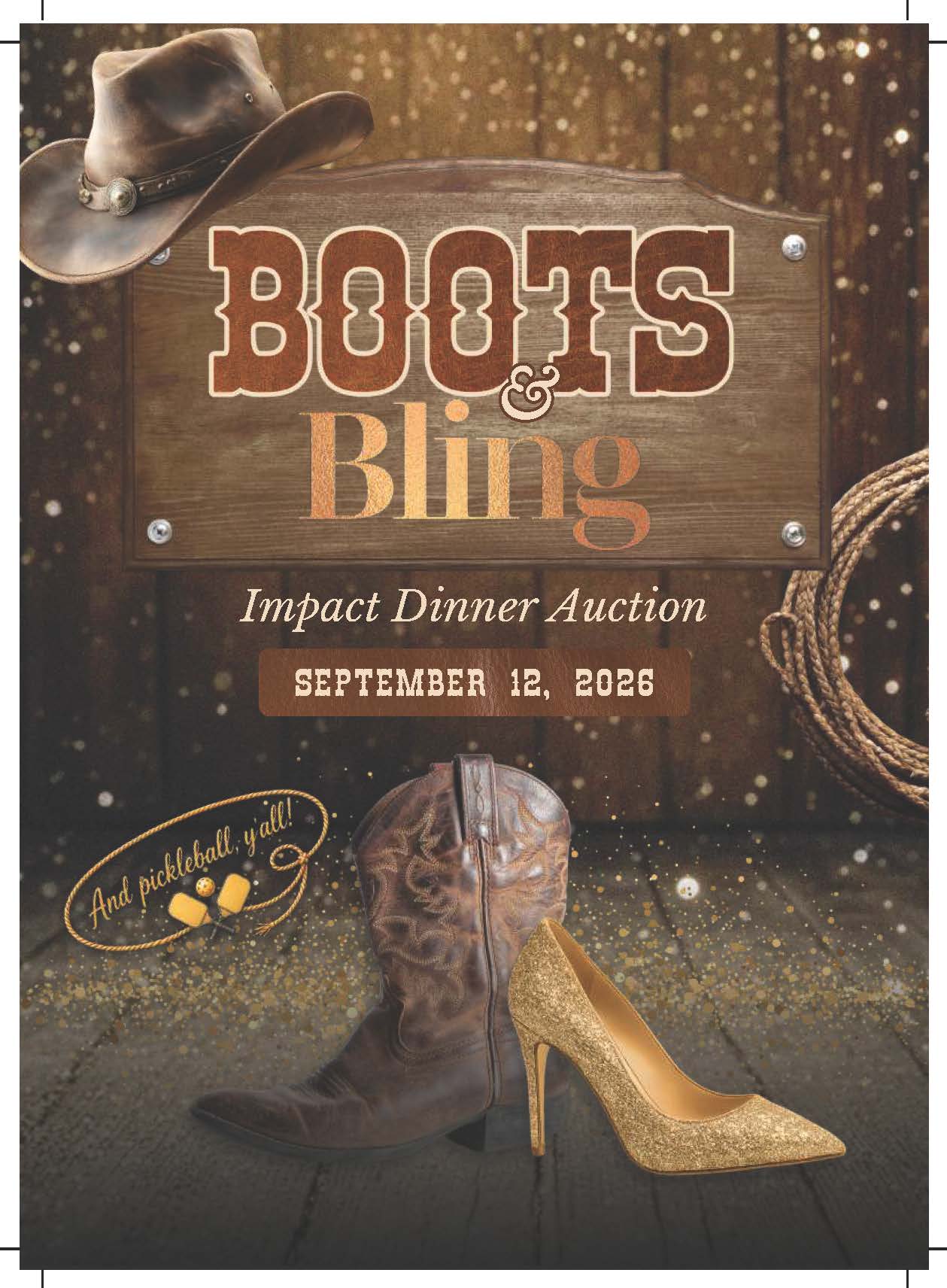 Boots & Bling Impact Dinner Auction