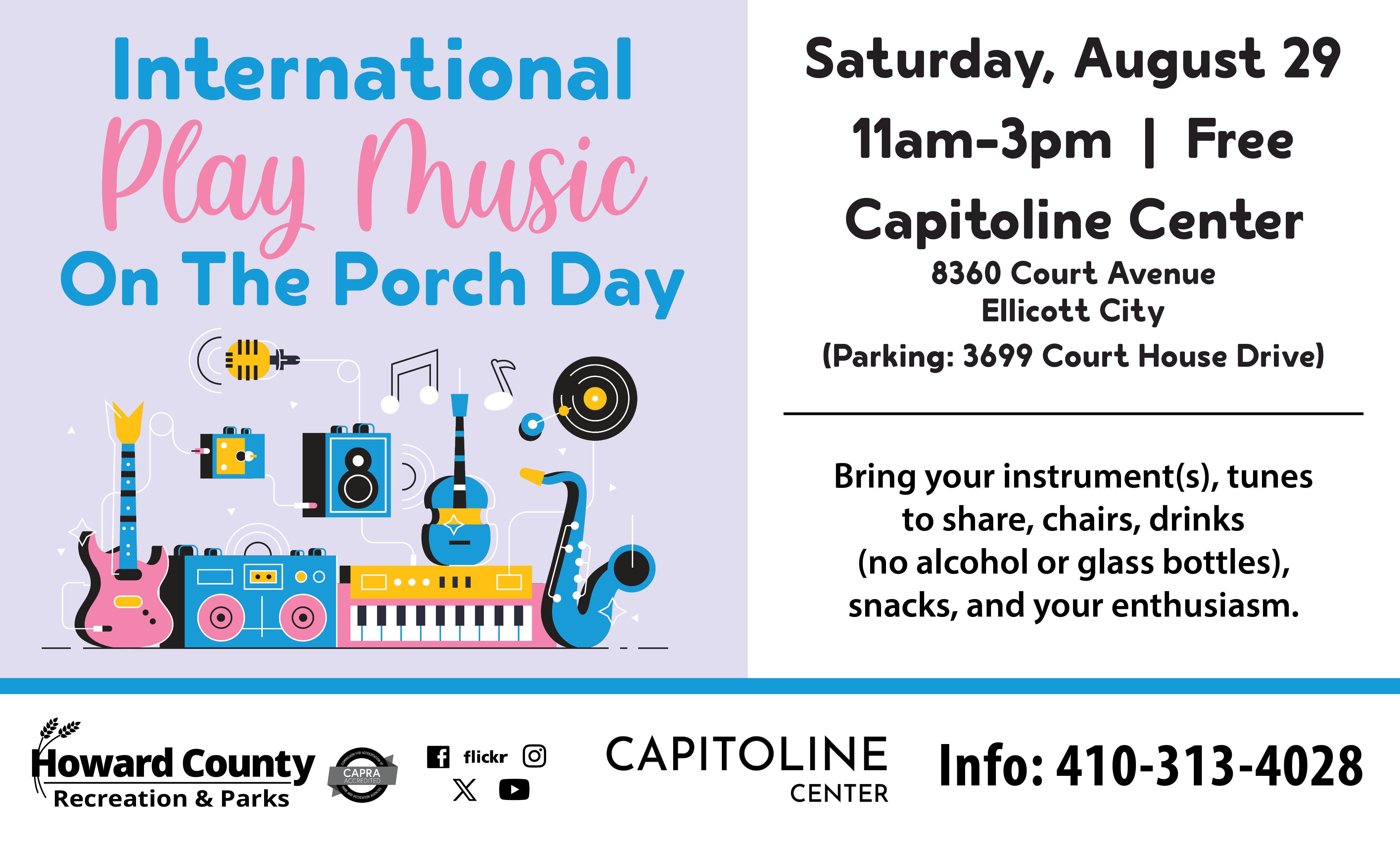 International Play Music On The Porch Day