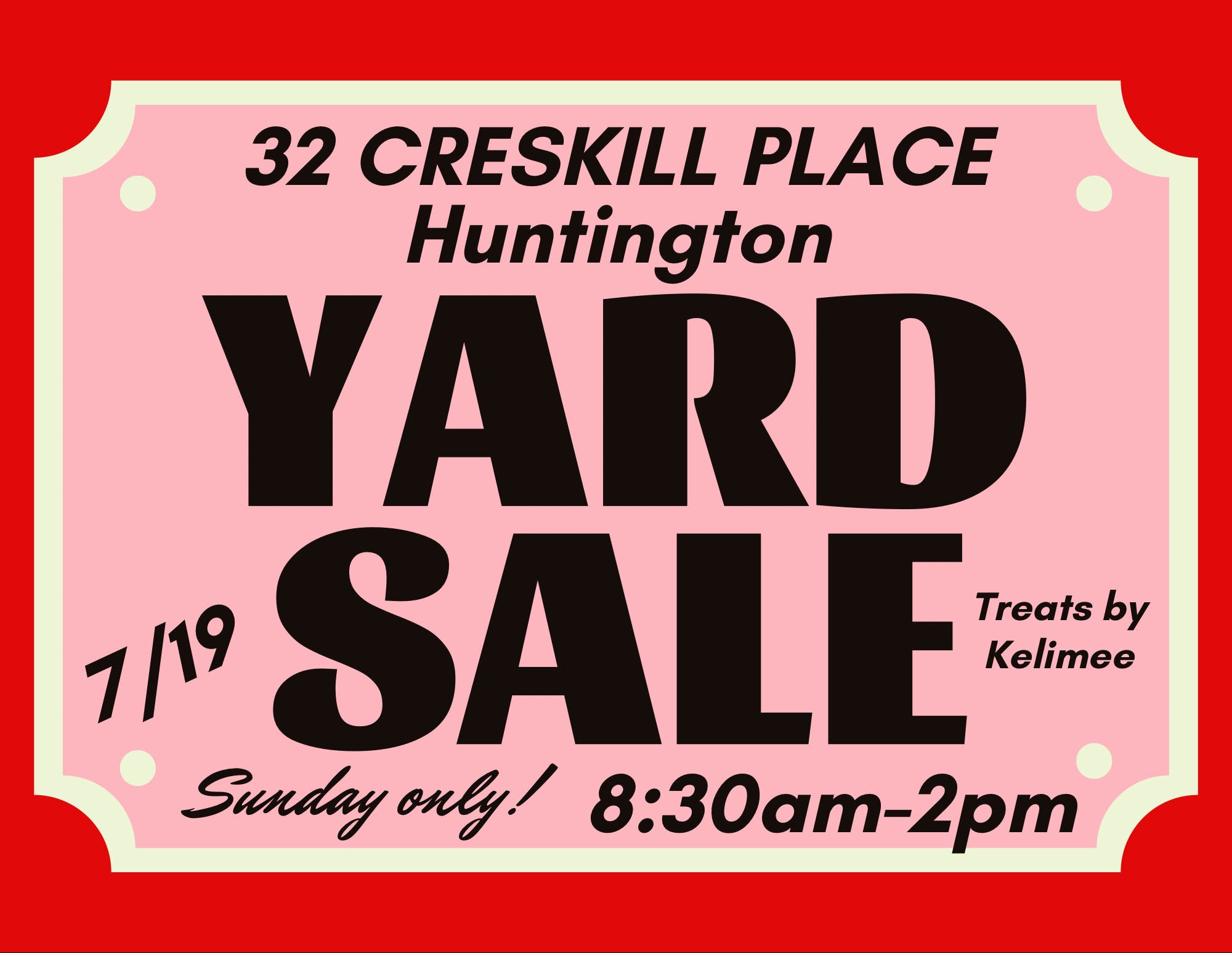 Yard Sale!
