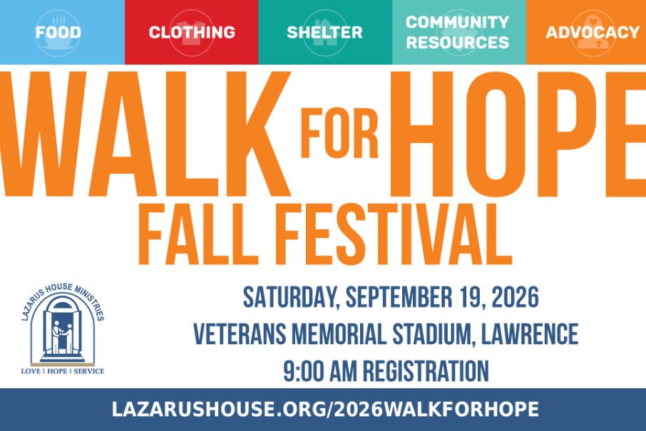 Lazarus House Walk for Hope Fall Festival