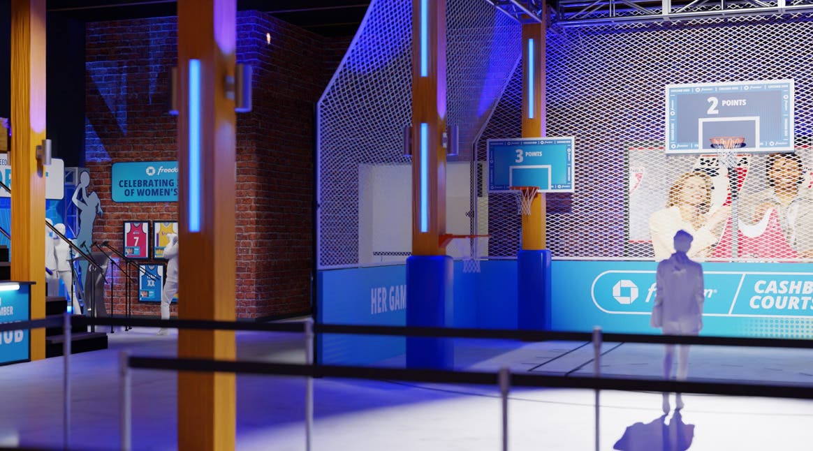 Chase Freedom Cashback Courts at Complex Market Chicago