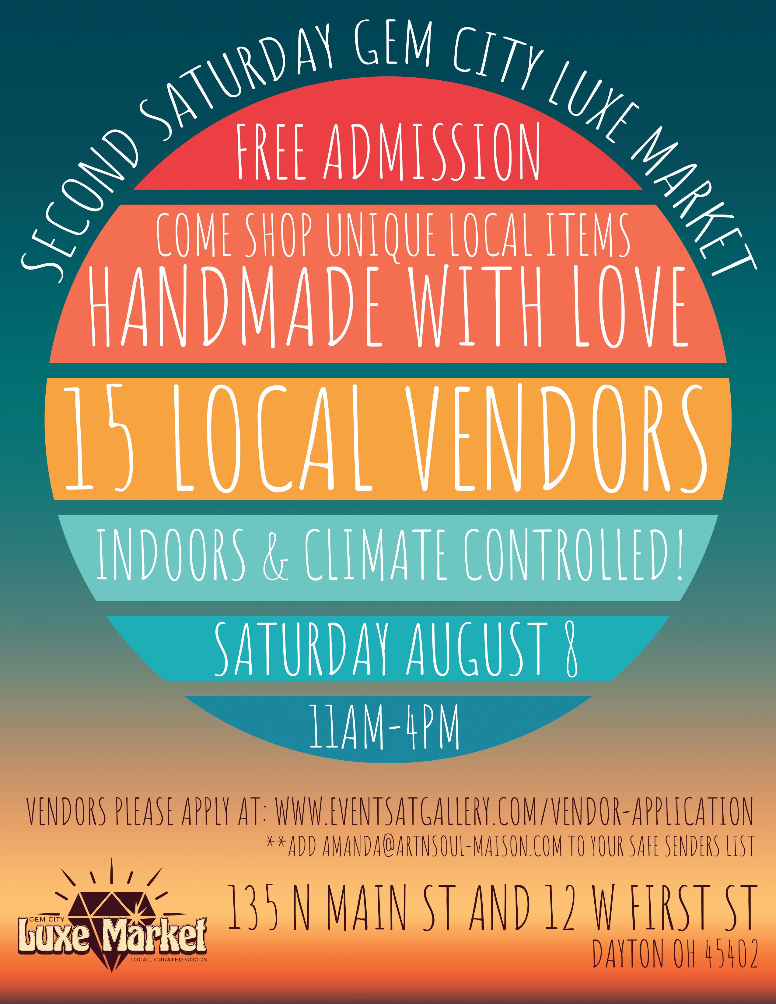 Gem City Luxe Market: August Edition
